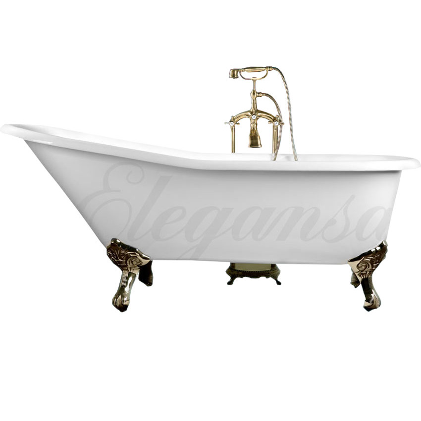 Ванна чугунная Elegansa Schale Gold