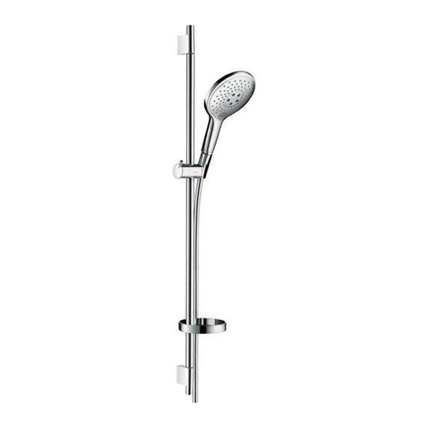 Душевой гарнитур Hansgrohe Raindance Select S 150 3iet 27803000 со штангой 90 см и мыльницей