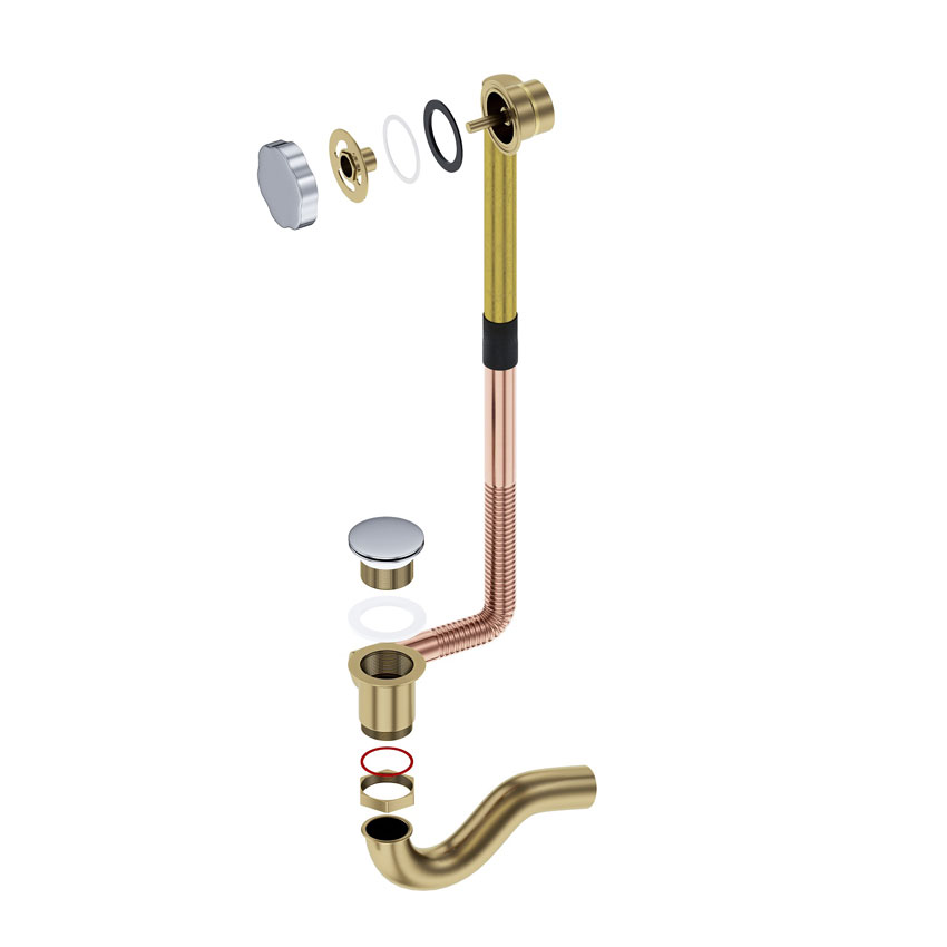 Слив перелив Timo 8004/00 хром изображение