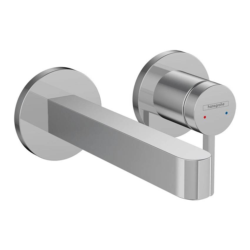 Настенный смеситель для раковины на 2 отверстия Hansgrohe Finoris 76051000 (внешняя часть)
