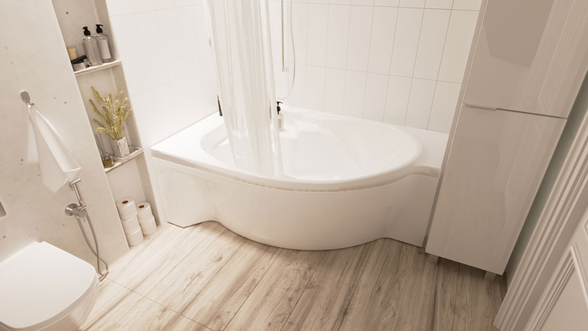 Ванна акриловая Marka One Ergonomika 158-175x110 L изображение