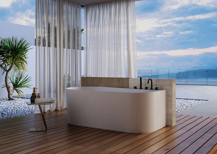 Ванна акриловая Abber AB9496 170 R изображение