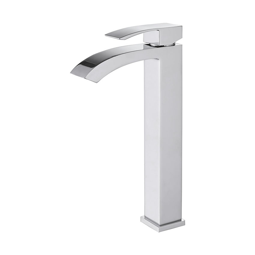 Смеситель для накладной раковины Abber Wasserfall AF8611 хром