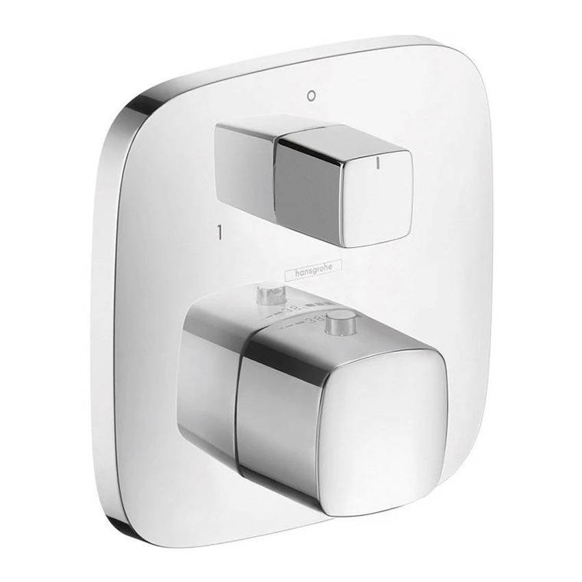 Термостат с запорным/переключающим вентилем Hansgrohe PuraVida хром 15771000