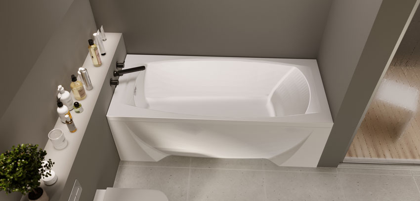 Ванна акриловая Marka One Pragmatika 193 170x80 изображение