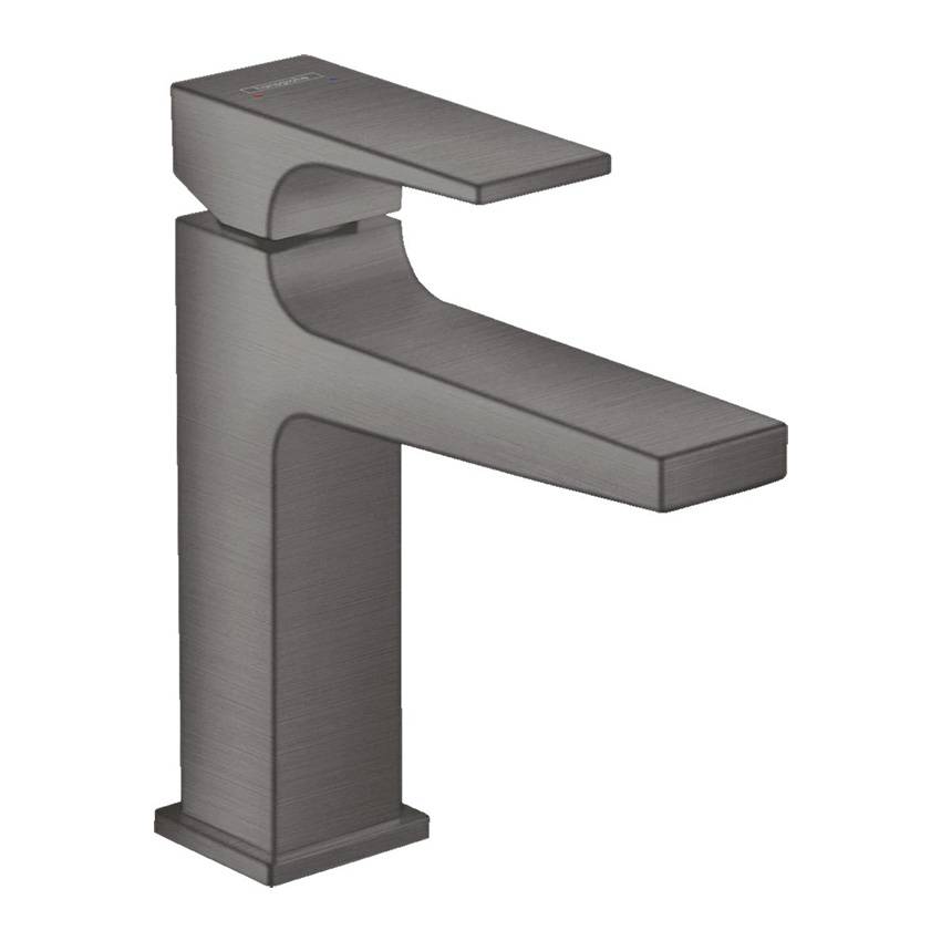 Смеситель для раковины Hansgrohe Metropol 32507340 с донным клапаном Push-Open, шлифованный черный хром