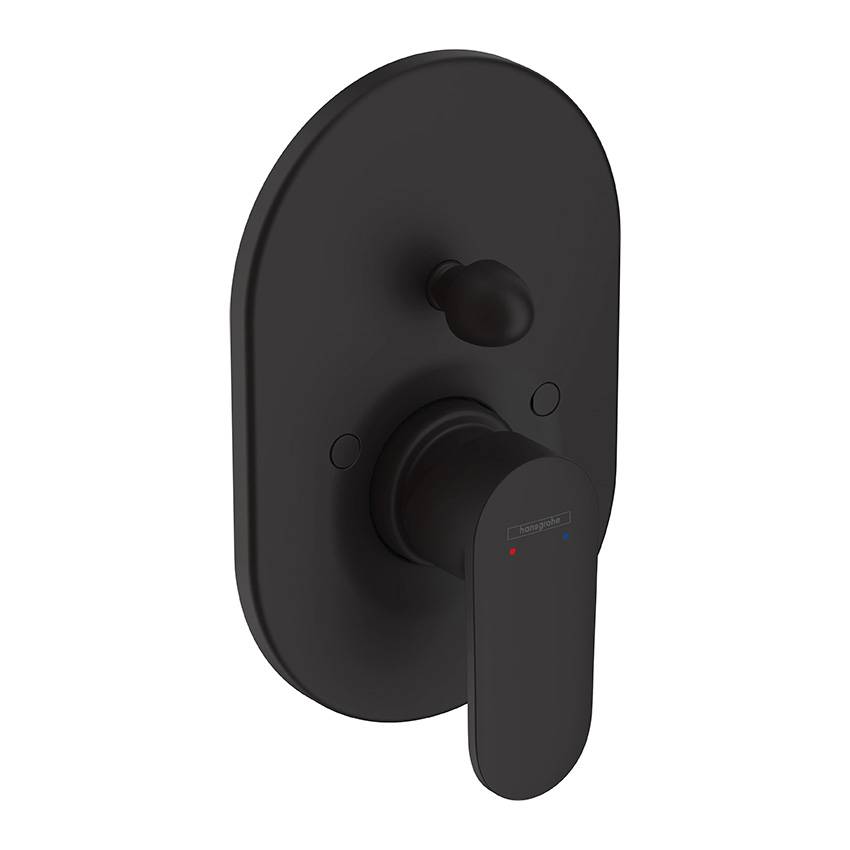 Смеситель для душа Hansgrohe Vernis Blend (внешняя часть) матовый черный (71449670)
