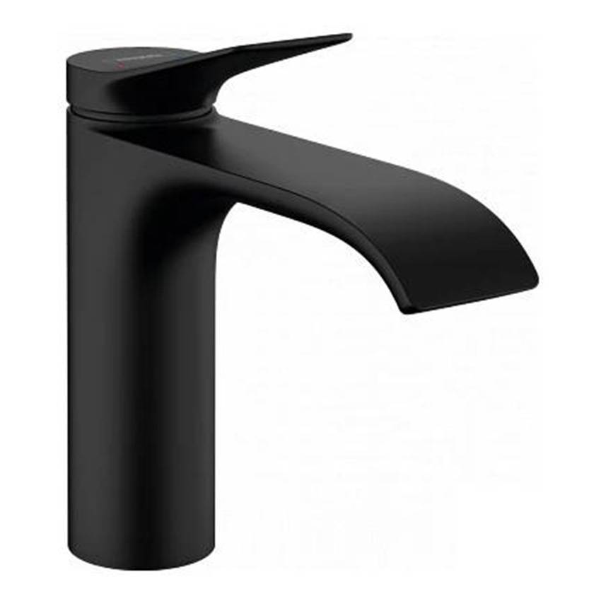 Смеситель для раковины Hansgrohe Vivenis без донного клапана 75022670 черный матовый