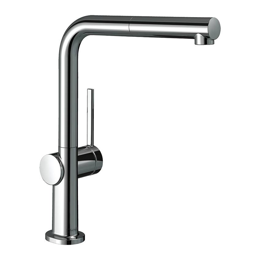 Смеситель для кухни Hansgrohe M54 Talis 270 с вытяжным душем (72808000)