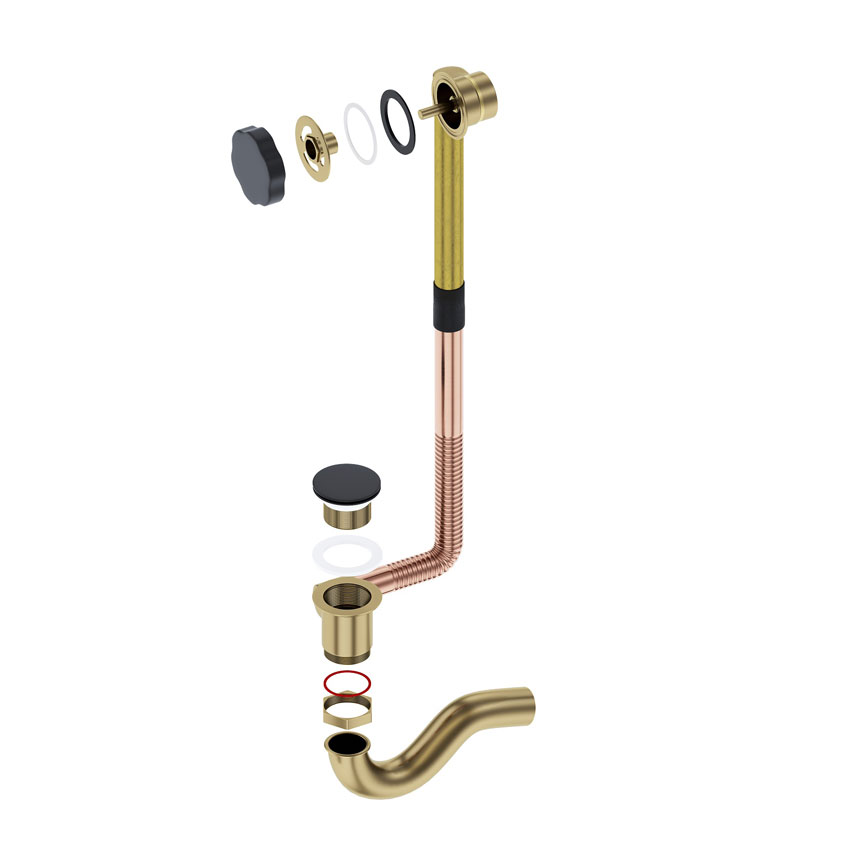 Слив перелив Timo 8004/03 черный изображение