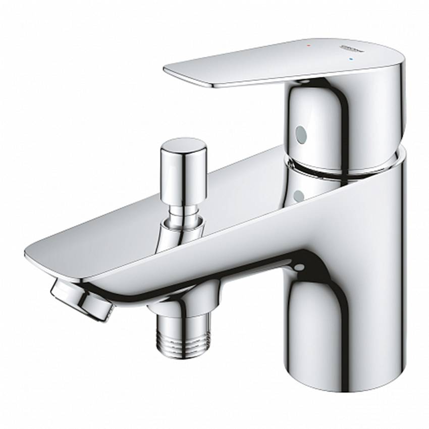 Смеситель на борт ванны Grohe BauEdge 23562001 хром