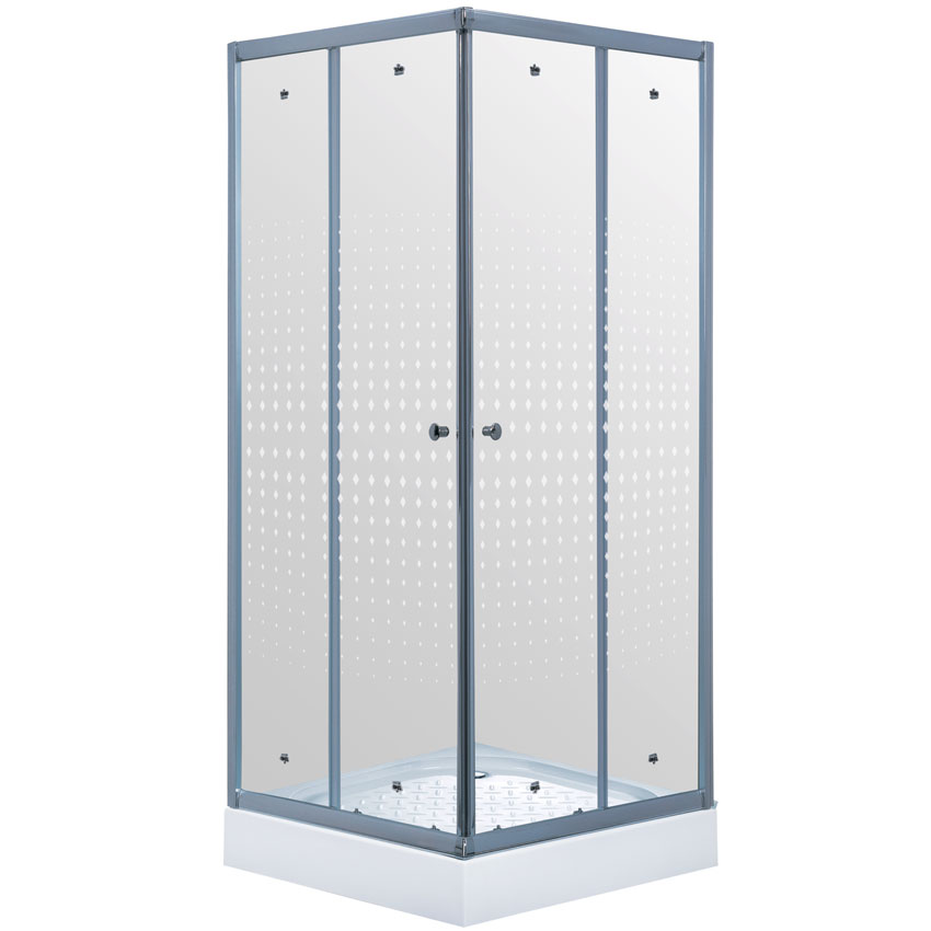 Душевой угол Timo  TL-1102 Romb Glass 100х100х200