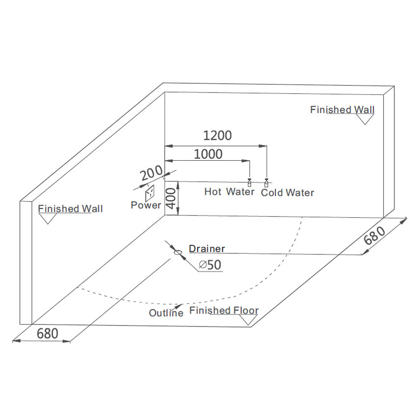 Ванна акриловая Gemy G9082 K изображение