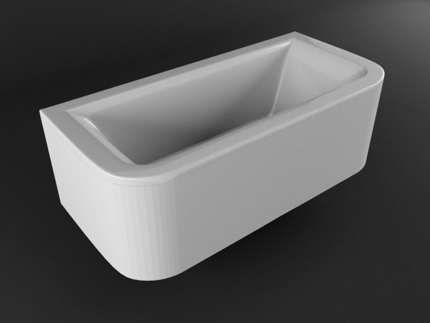 Ванна акриловая Vayer Options BTW 180x85 изображение