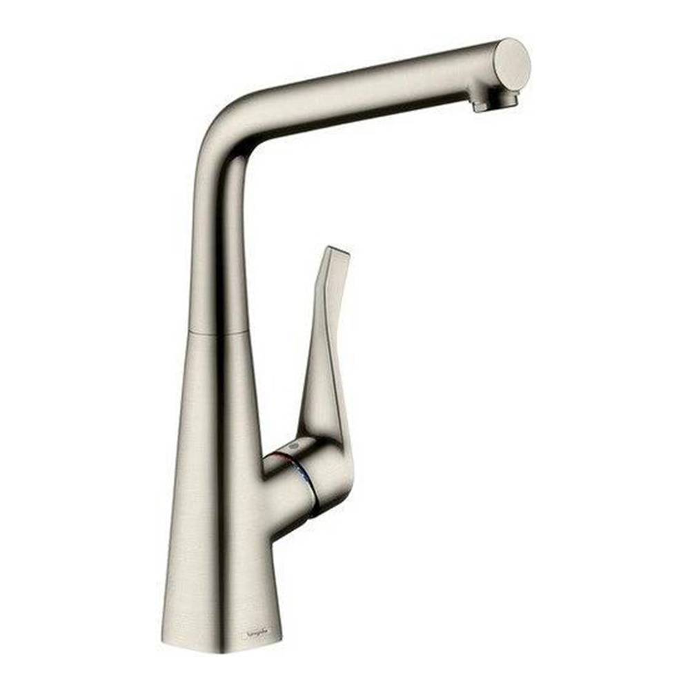Смеситель для кухни Hansgrohe Metris Select сталь 14883800