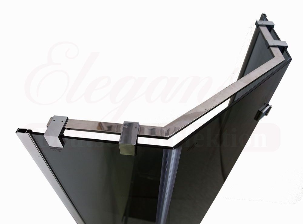 Душевой уголок Elegansa Trapez 331 Transparent изображение