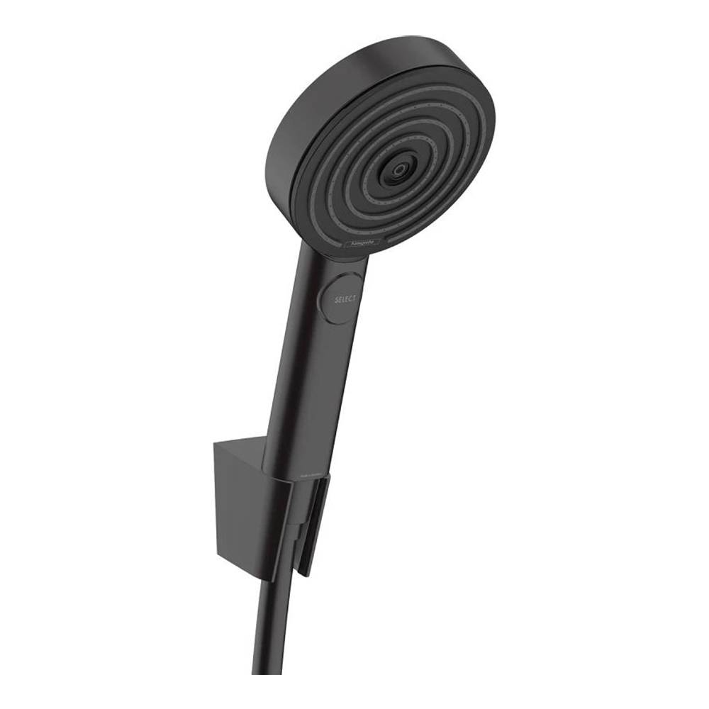 Душевой набор Hansgrohe Pulsify Select S 105 3jet Relaxation 24303670 со шлангом 160 см, черный матовый