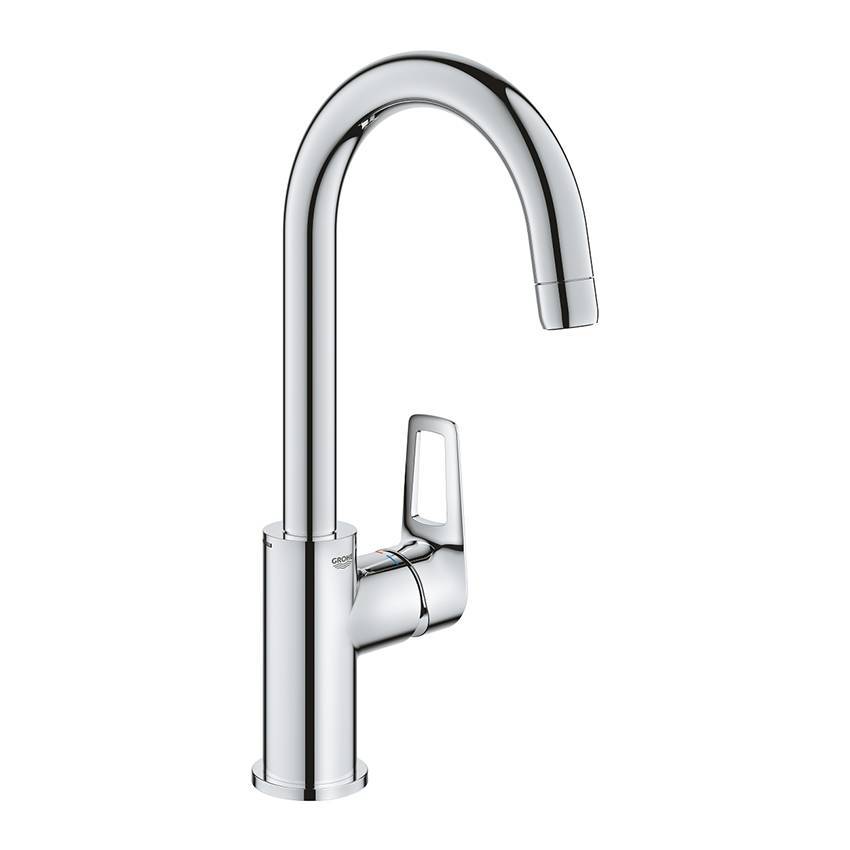 Смеситель для раковины Grohe BauLoop New 23891001 с донным клапаном