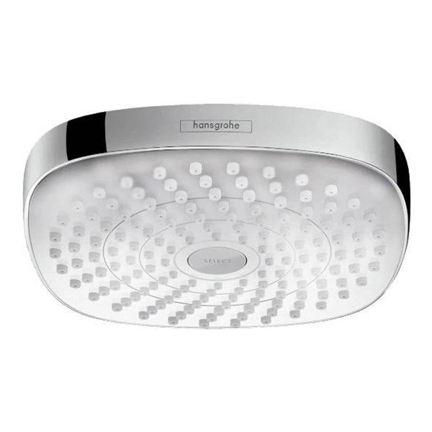 Верхний душ Hansgrohe Croma Select E180 2jet 26524400 белый/хром