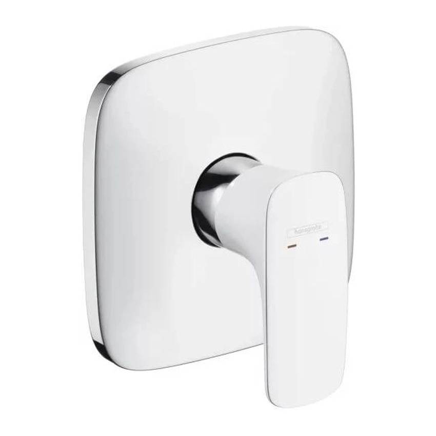 Смеситель для душа Hansgrohe PuraVida 15665400 белый/хром