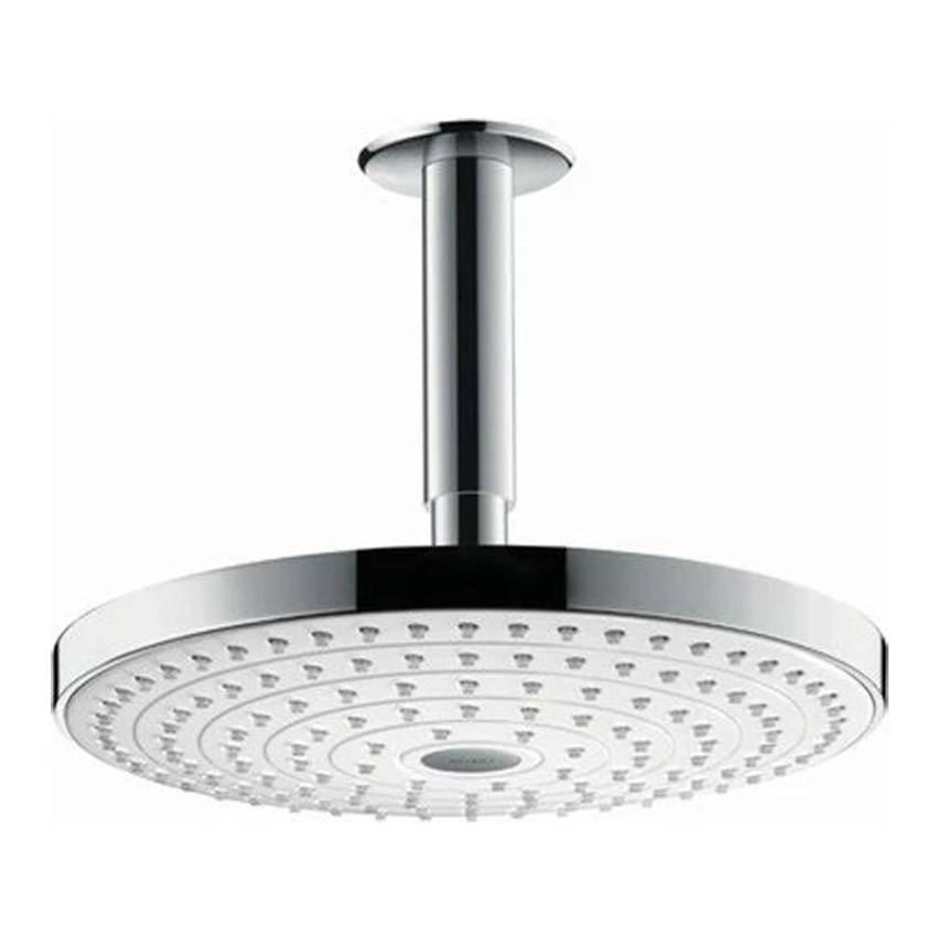 Верхний душ Hansgrohe Raindance Select S 240 2jet 26467400 с потолочным подсоединением, ½’ белый/хром