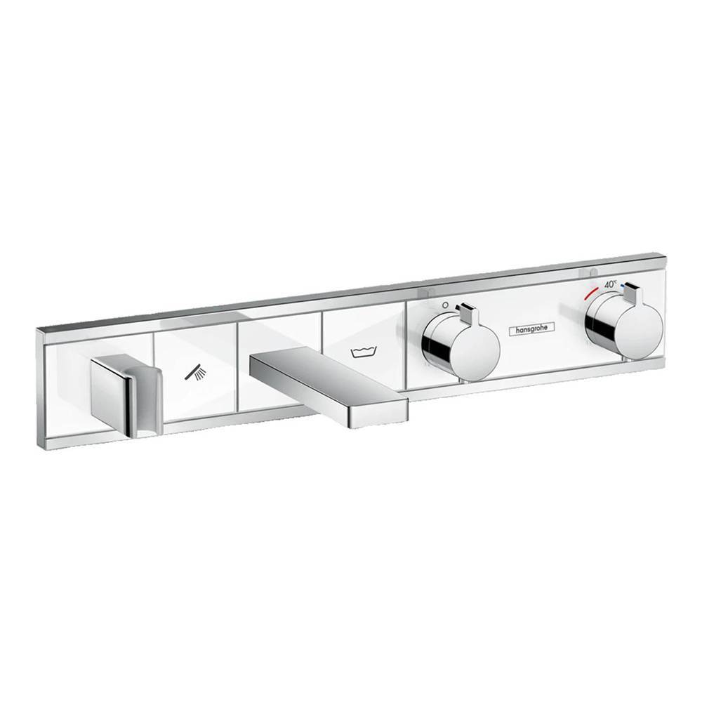 Термостат для ванны Hansgrohe RainSelect 15359400, белый хром