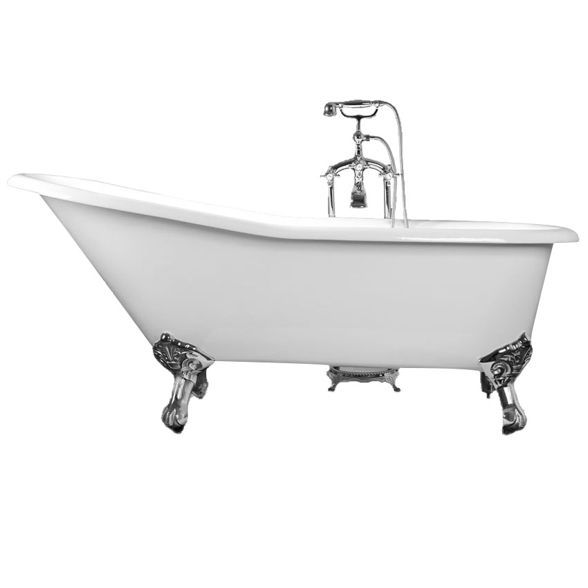 Ванна чугунная Elegansa Schale Chrome
