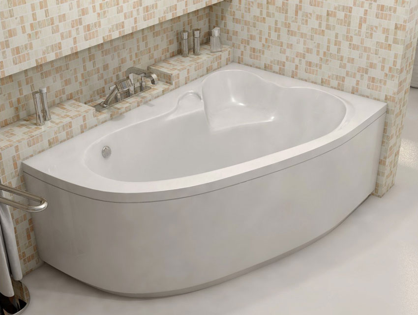 Ванна акриловая Relisan Ariadna R 140x100 изображение
