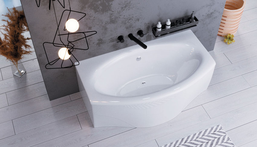 Ванна акриловая Marka One Nega 170x95 изображение