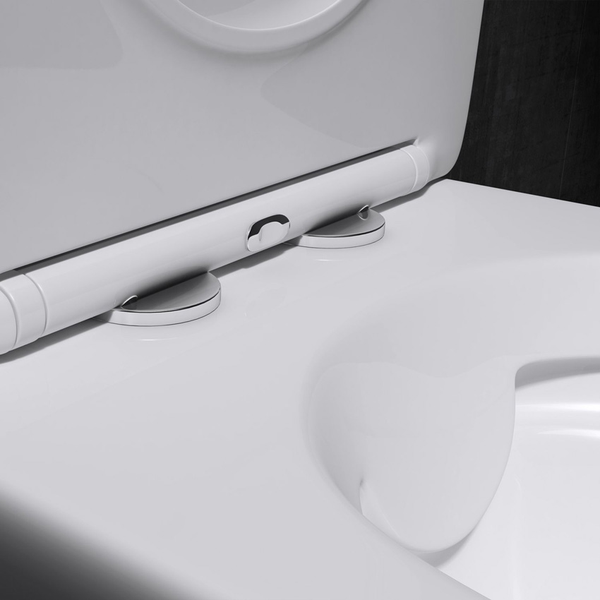 Унитаз с бачком напольный Timo Rimless REKO TK-201  дополнительная картинка