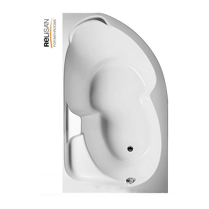 Ванна акриловая Relisan Sofi L 160x100