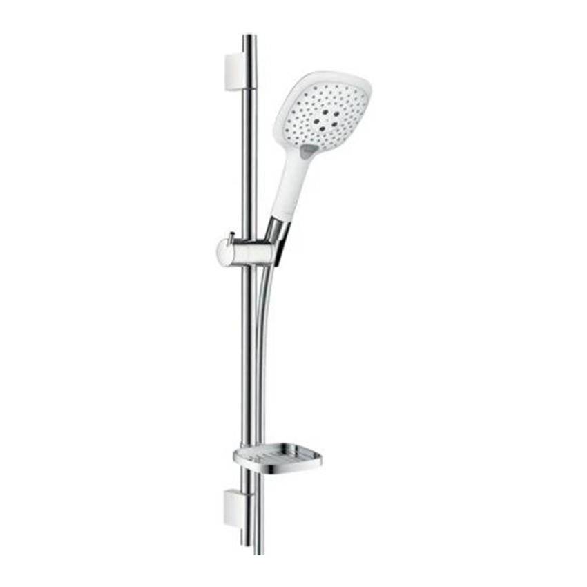 Душевой набор Hansgrohe Raindance Select 150 3jet / Unica’S Puro 0,65 м белый/хром