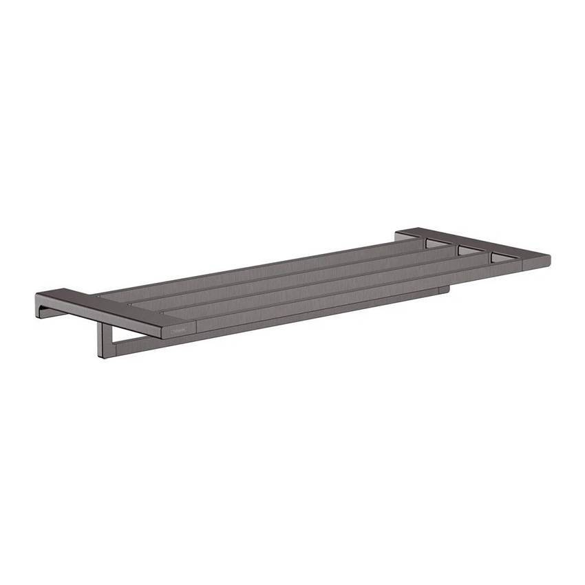 Полка для полотенец Hansgrohe AddStoris 41751340, матовый чёрный хром