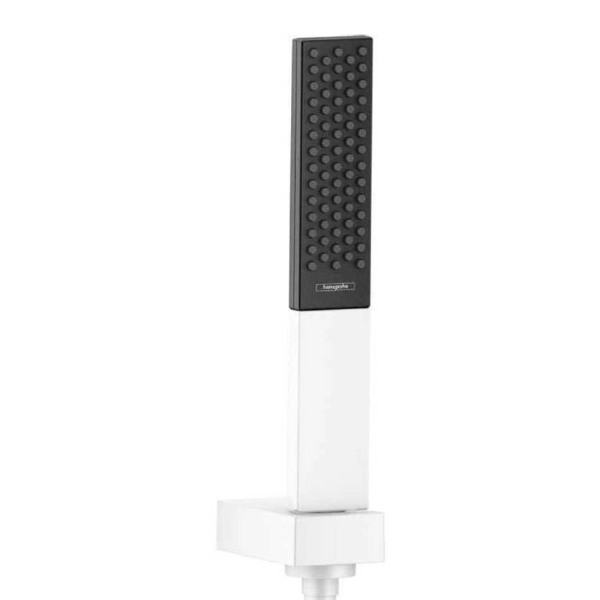 Душевой набор Hansgrohe Rainfinity 26856700 с держателем 100 1jet со шлангом 160 см, белый матовый