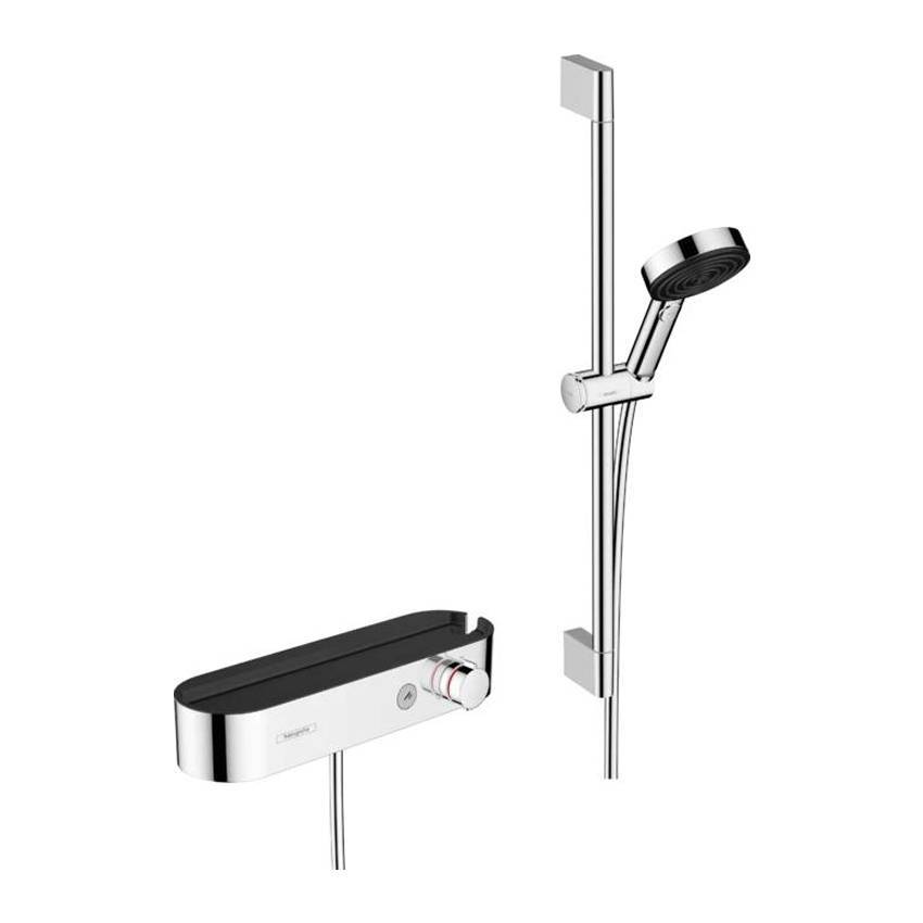 Душевая система с термостатом Hansgrohe Pulsify Relaxation 105 3 jet 65см 24260000