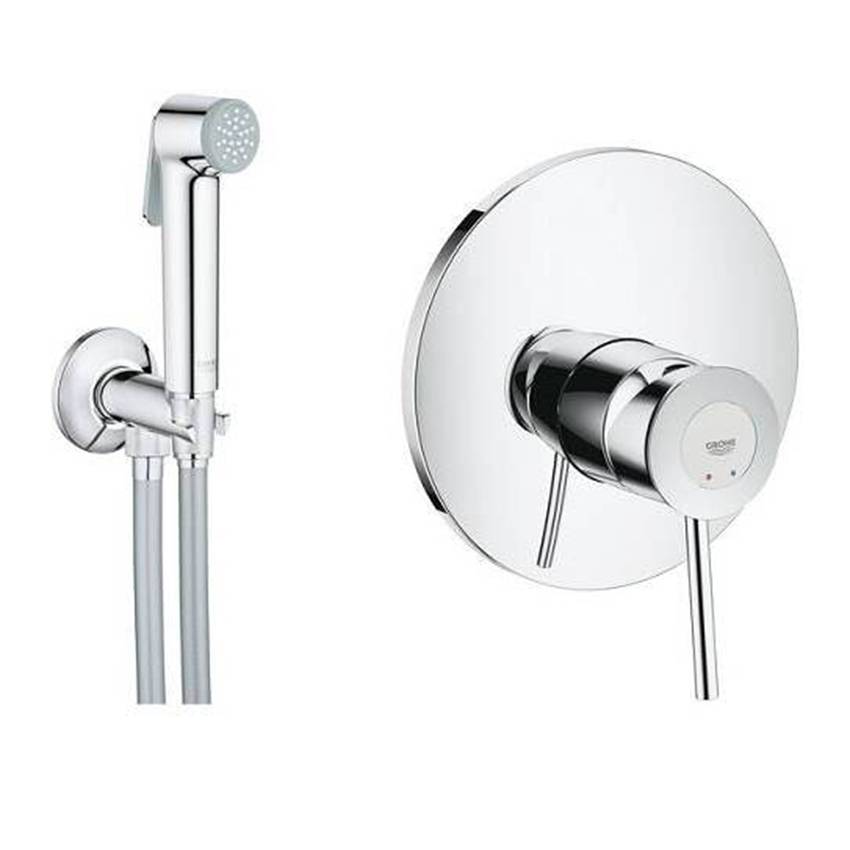 Смеситель для душа Grohe BauClassic 124902 с гигиеническим душем