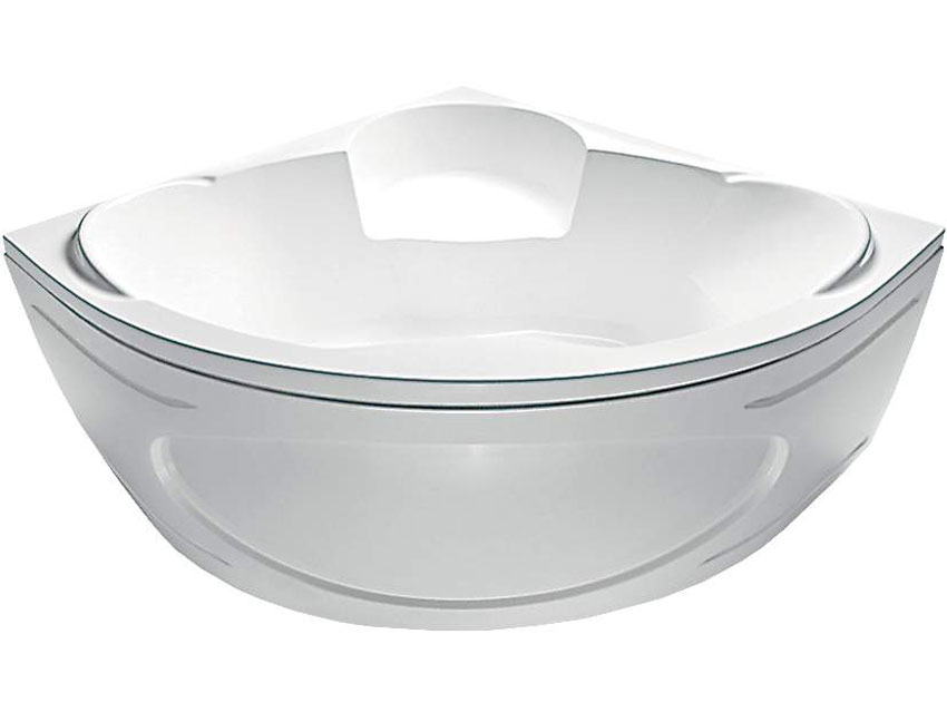 Ванна акриловая Marka One Trapani 140x140 изображение
