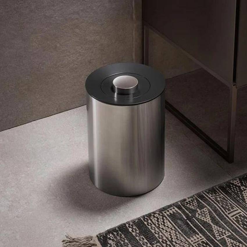 Мусорное ведро Keuco Plan 04989010037 хром изображение