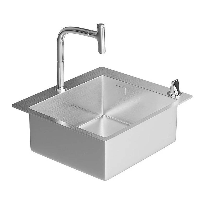 Кухонная мойка с встроенным смесителем Hansgrohe C71-F450-06 55x50 43201000