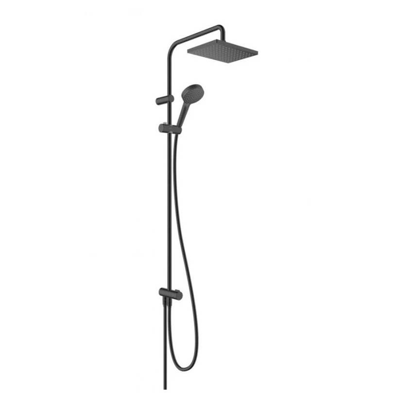 Душевая стойка Hansgrohe Vernis Shape Showerpipe 230 1jet Reno 26282670, матовый черный