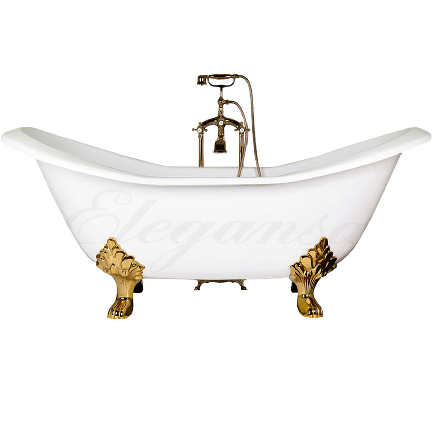 Ванна чугунная Elegansa Taiss Gold