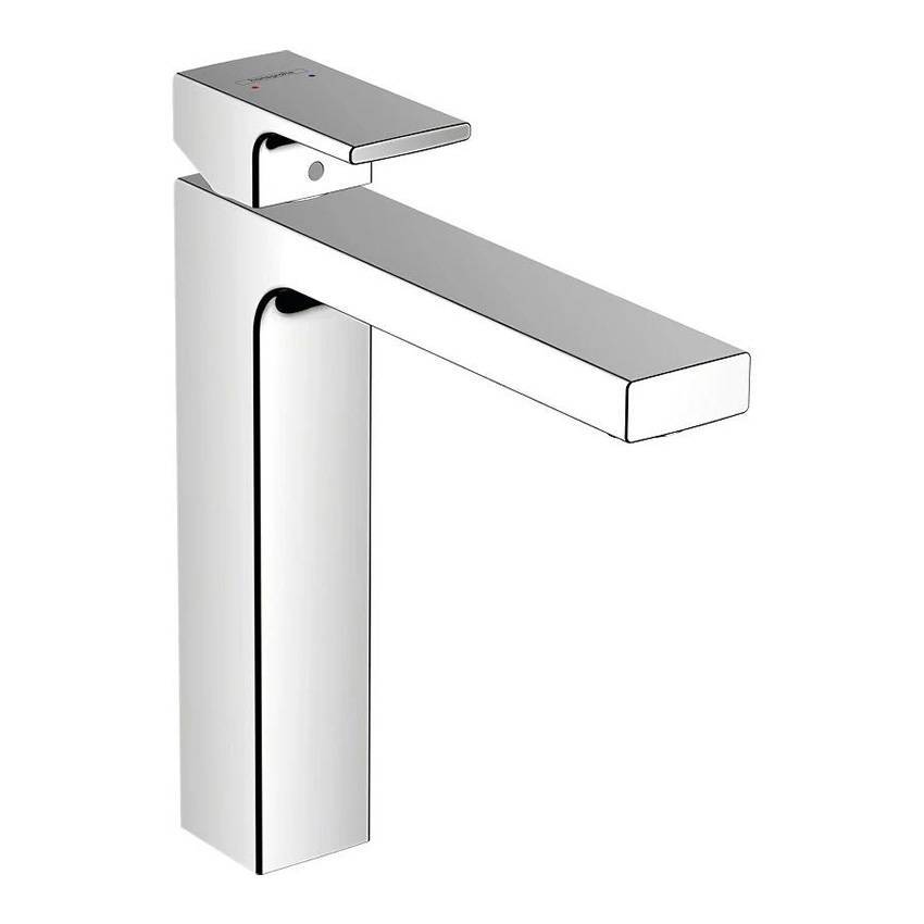 Смеситель для раковины Hansgrohe Vernis Shape 71562000 с донным клапаном Push-Open хром
