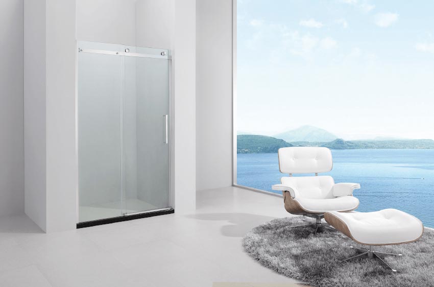 Душевая дверь в нишу Black&White S218-1000 изображение
