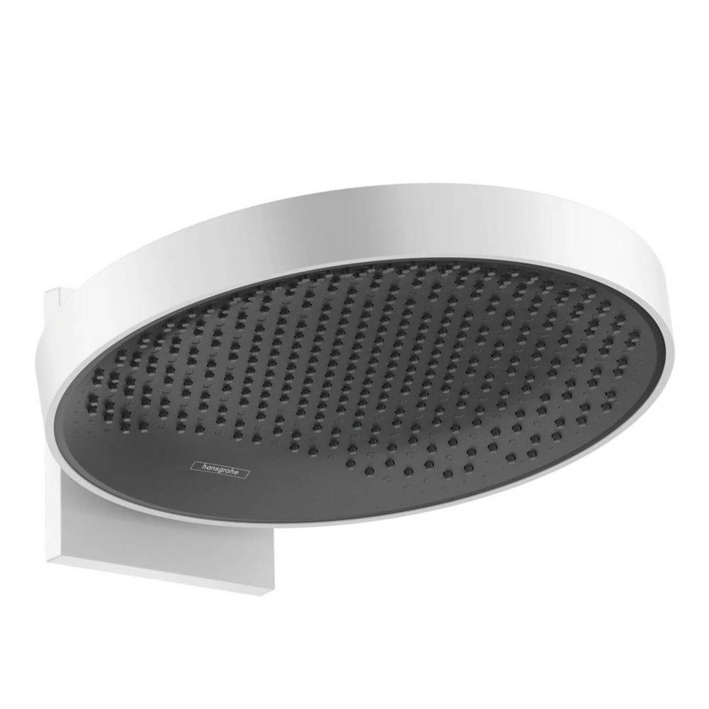 Верхний душ Hansgrohe Rainfinity 26230700 с настенным креплением белый матовый