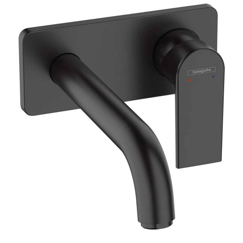 Смеситель для раковины Hansgrohe Vernis Shape 71578670, черный матовый