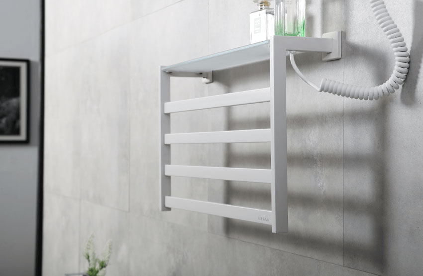 Электрический полотенцесушитель Black&White N-333W изображение