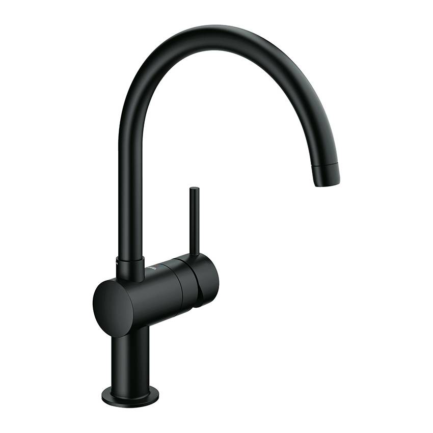 Смеситель для кухни Grohe Minta 32917KS0 черный бархат
