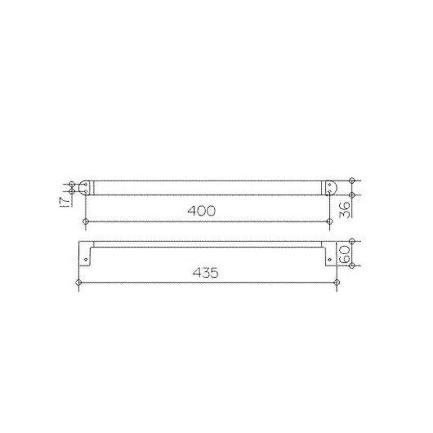 Полотенцедержатель Keuco Elegance 11601010400 400 мм изображение