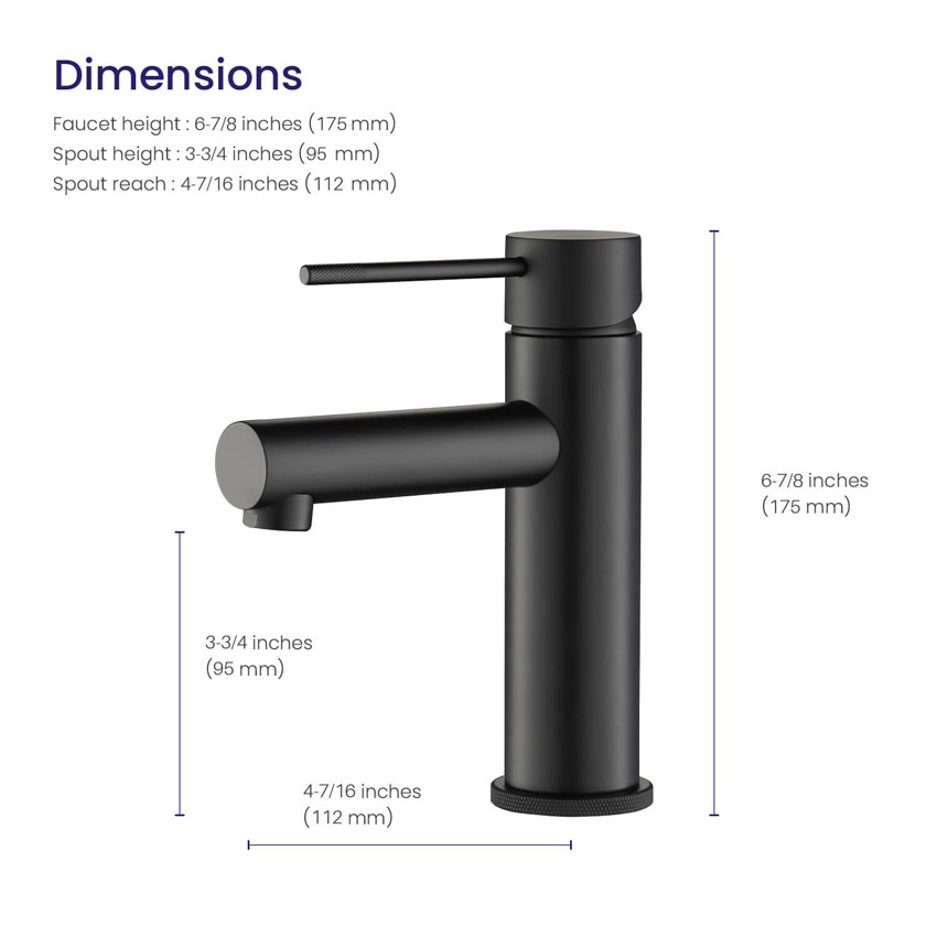 Смеситель для раковины Timo Saona 2361/03F черный изображение