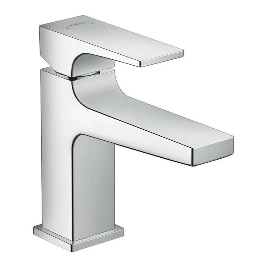 Смеситель для раковины Hansgrohe Metropol 100 32500000 с донным клапаном Push-Open